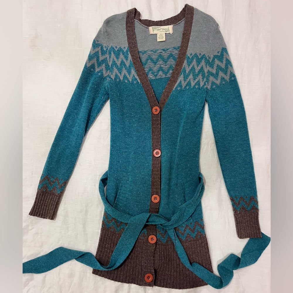 Flying Tomato long Cardigan